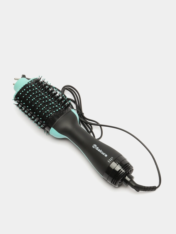 Фен-расческа Sakura SA-4206BL, 3 температурных режима