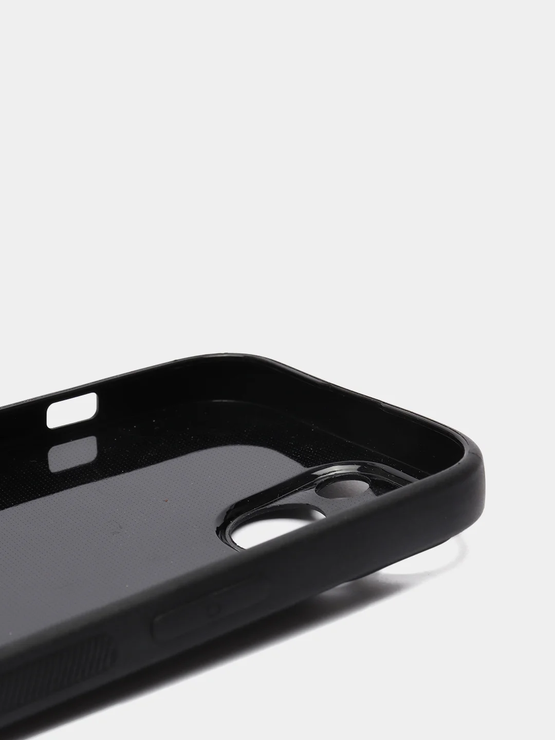 Чехол для iPhone 13 / 13PRO / 13PROMAX с защитой камеры, карбон , черный