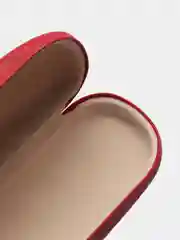 Красный футляр для очков