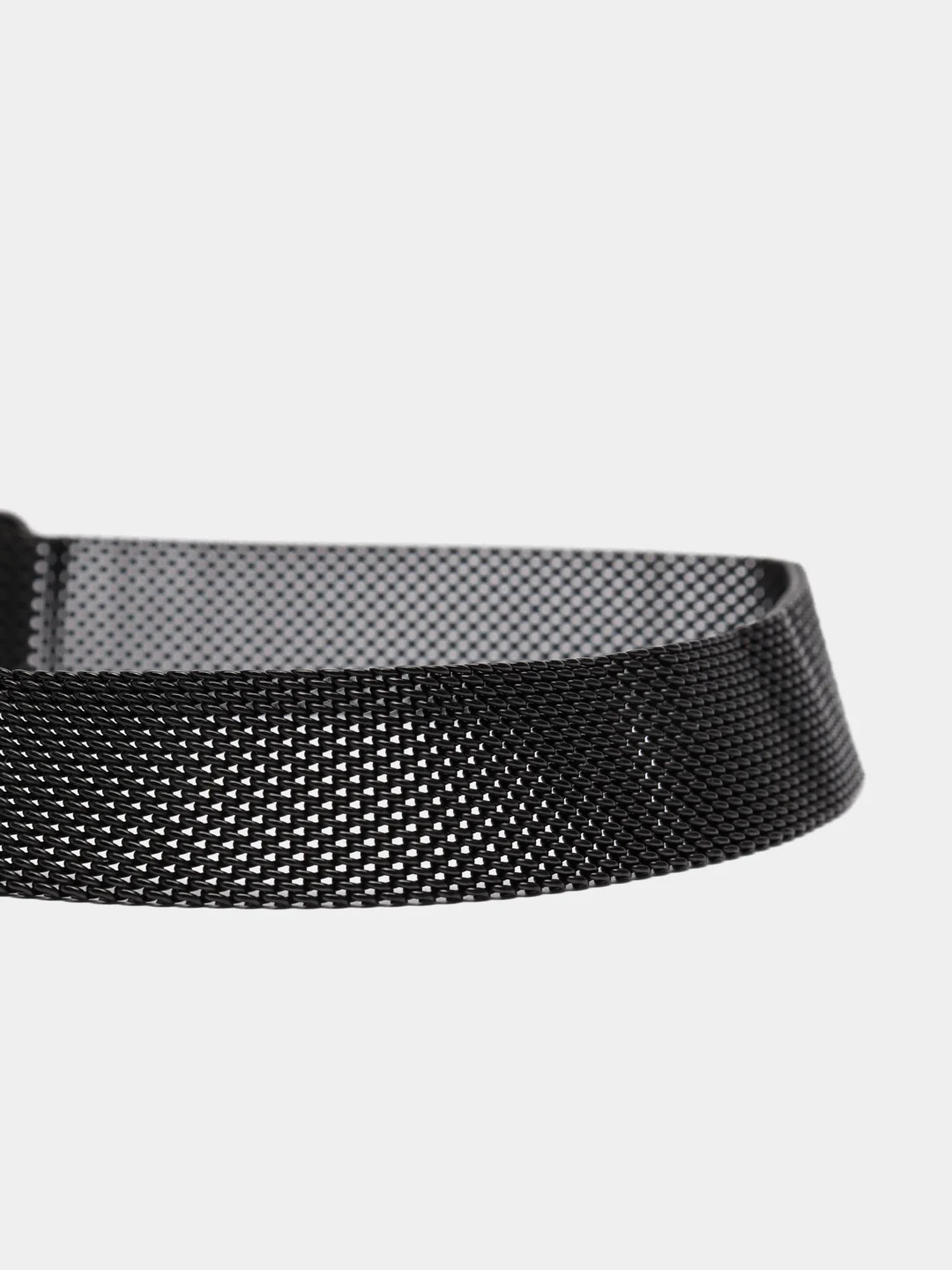Черный металлический ремешок для Xiaomi Mi Band 3, Mi Band 4