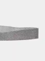 Серебряный металлический ремешок для Xiaomi Mi Band 3, Mi Band 4