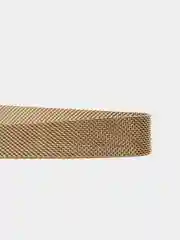 Золотой металлический ремешок для Xiaomi Mi Band 3, Mi Band 4