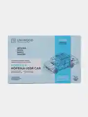 Деревянный конструктор UNIWOOD UNIT Копейка с дополненной реальностью / Сборная модель