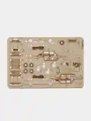 Деревянный конструктор UNIWOOD UNIT Копейка с дополненной реальностью / Сборная модель