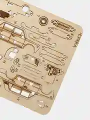 Деревянный конструктор UNIWOOD UNIT Копейка с дополненной реальностью / Сборная модель