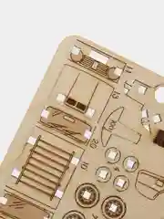 Деревянный конструктор UNIWOOD UNIT Копейка с дополненной реальностью / Сборная модель
