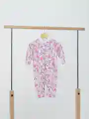 Коралловый меланж комбинезон для новорожденных