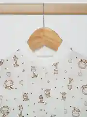 Кремовый комбинезон для новорожденных