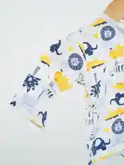 Синий плзунки/комплект для новорождённых/штанишки и кофточка/распашонка/хлопок/детские
