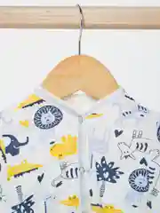Синий плзунки/комплект для новорождённых/штанишки и кофточка/распашонка/хлопок/детские