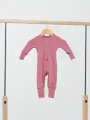 Коралловый комбинезон детский для новорожденных нательный бельевой