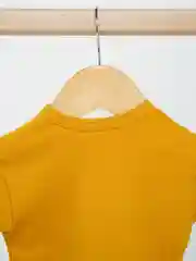 Горчичный детский комплект из кашкорсе