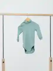 Оливковый боди Радуга детское с длинным рукавом для новорожденных, нательное, хлопок 33-120