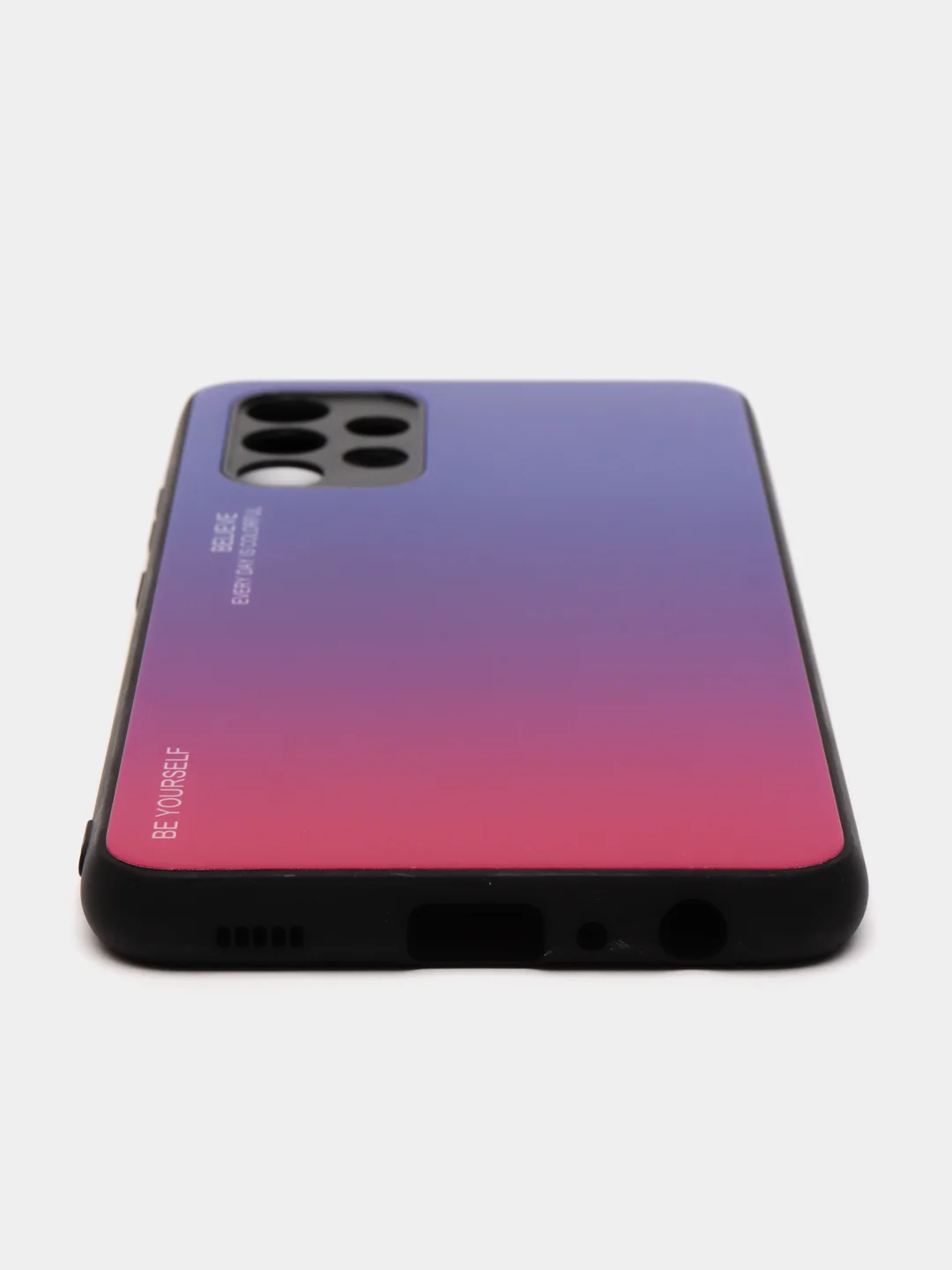 Аметистовый чехол градиентный на Samsung Galaxy A51/A71/A52/A72/A12/A13/A33/A53/A73/A50/S8/A22/S20/FE/S21