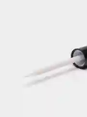 Белый жидкие тени с блестками