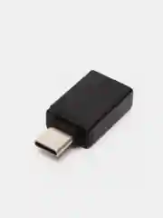 Черный адаптер переходник usb type c на usb otg