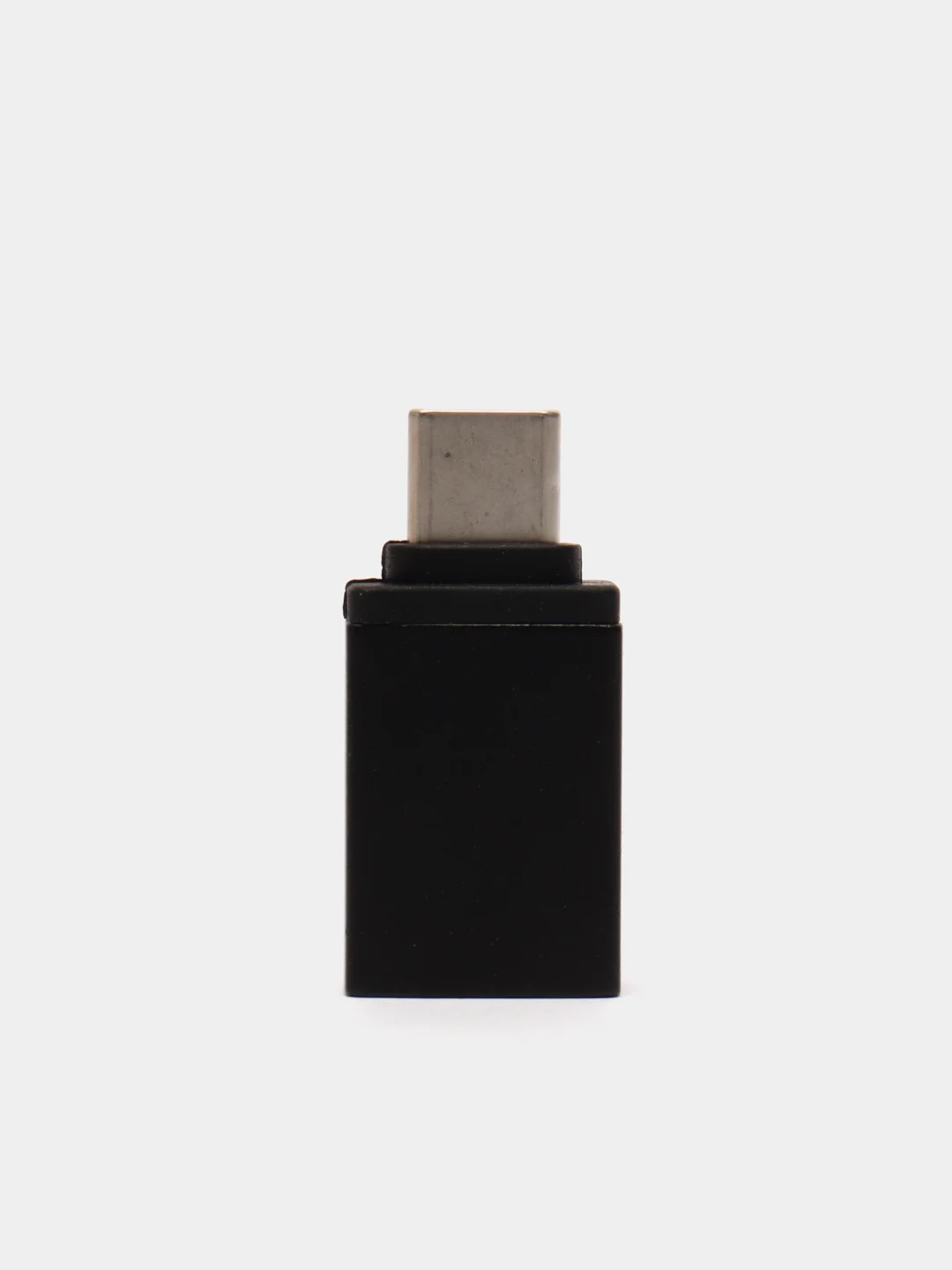 Черный адаптер переходник usb type c на usb otg