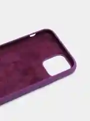Пурпурный силиконовый чехол для iPhone 11 pro