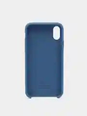 Темно-синий чехол силиконовый на IPhone X / XS
