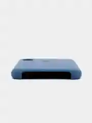 Темно-синий чехол силиконовый на IPhone X / XS