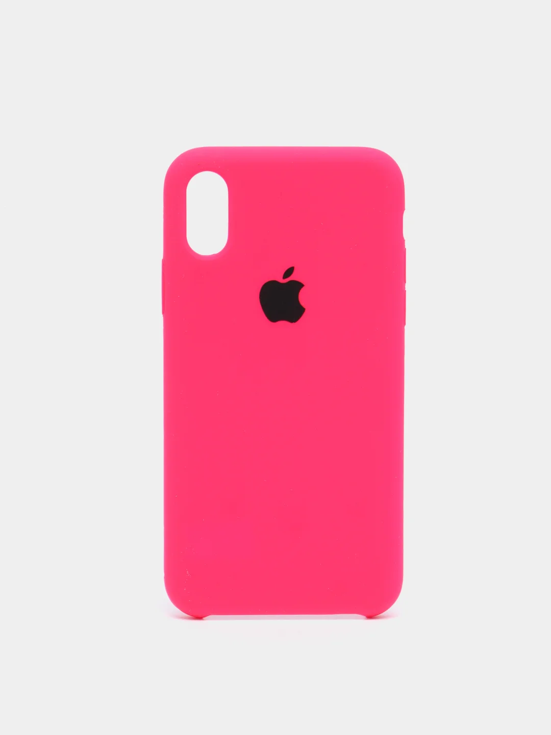 Фуксия чехол силиконовый на IPhone X / XS