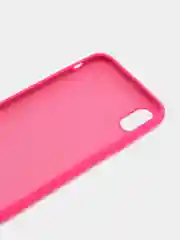 Фуксия чехол силиконовый на IPhone X / XS