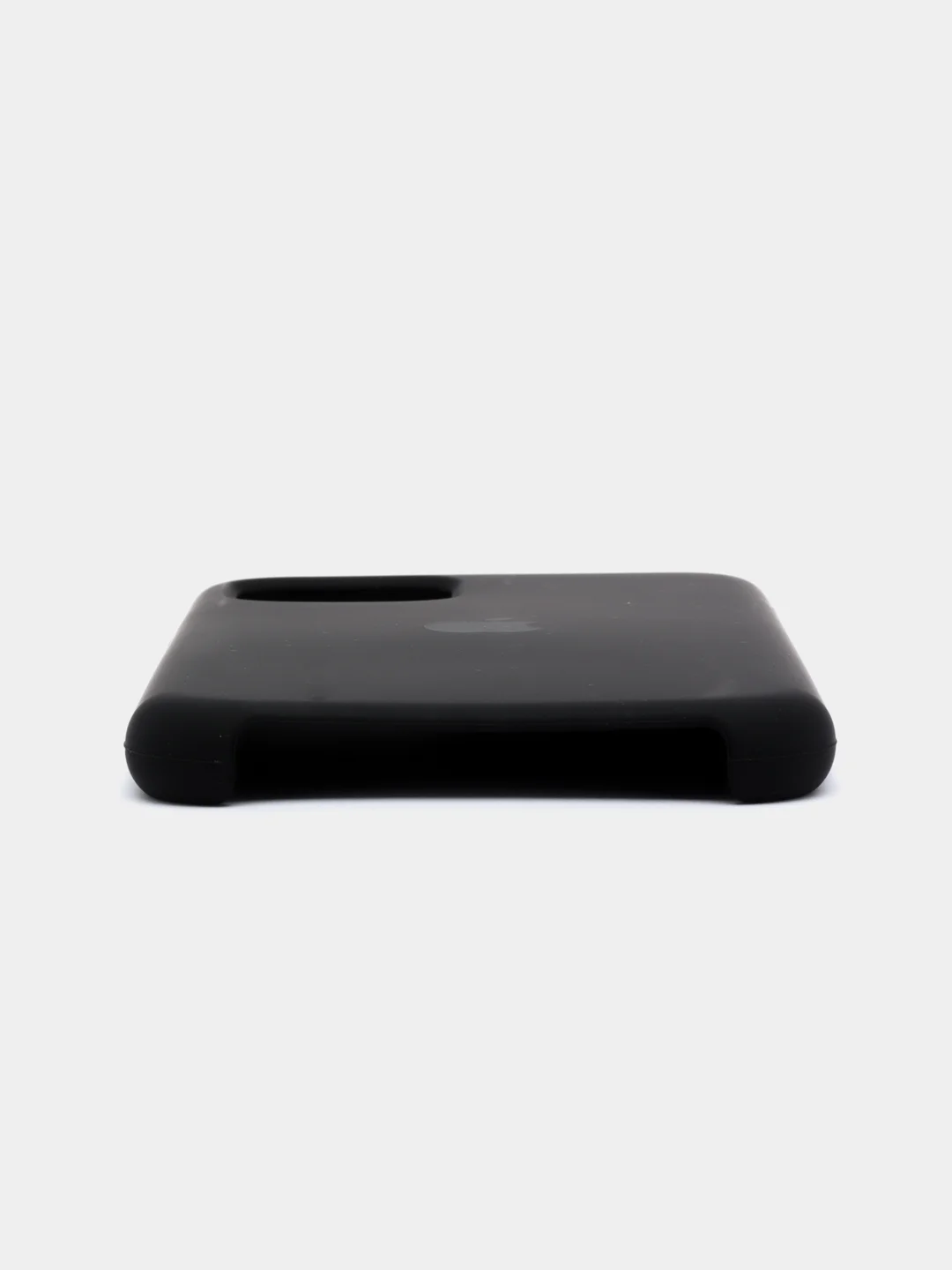Черный силиконовый чехол для iPhone 11 pro