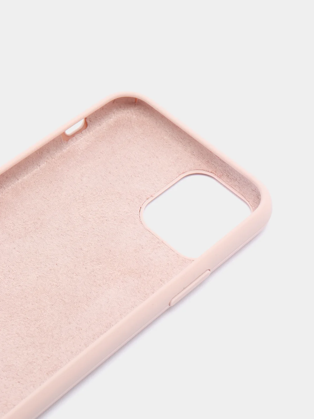 Сиреневый силиконовый чехол для iPhone 11 pro