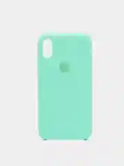 Салатовый чехол силиконовый на IPhone X / XS