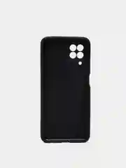 Черный чехол для Samsung Galaxy A22 / M22 / M32 силиконовый под ткань