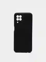 Черный чехол для Samsung Galaxy A22 / M22 / M32 силиконовый под ткань