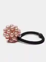 Карамельный резинка с жемчугом для волос