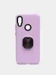 Лавандовый чехол Honor 8A / 8A Prime / Huawei Y6 2019 / Y6 Prime 2019, с металлическим кольцом