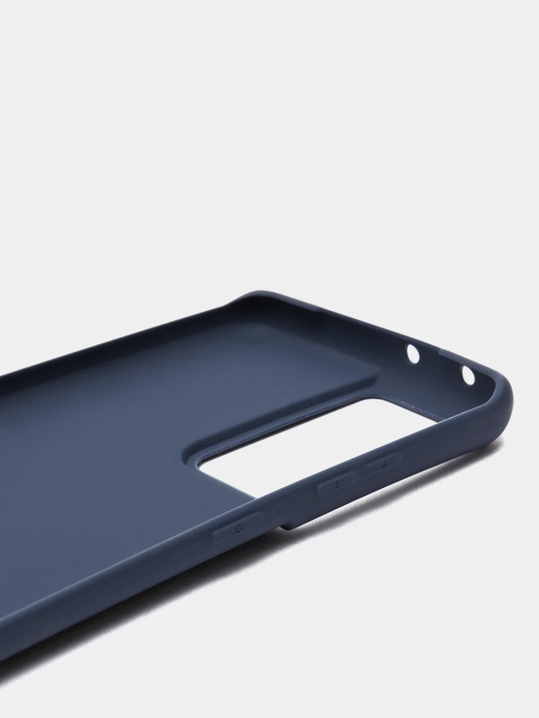 Темно-синий чехол Samsung Galaxy S21 Ultra, Самсунг Галакси С21 Ультра силиконовый