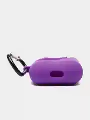 Фиолетовый силиконовый чехол для беспроводных наушников AirPods 1, AirPods 2