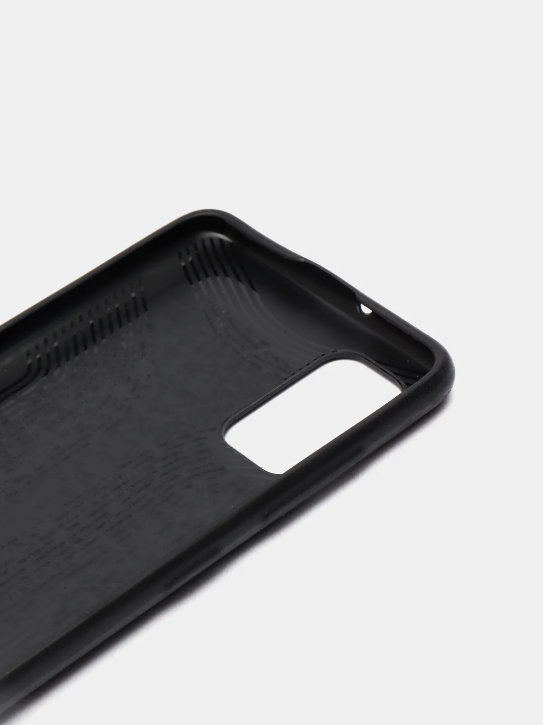 Черный чехол Samsung Galaxy A41, Самсунг Галакси А41 силиконовый, имитация змеиной кожи