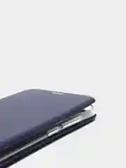 Синий чехол-книжка для Xiaomi Redmi Note 9 (Сяоми Редми Нот 9)