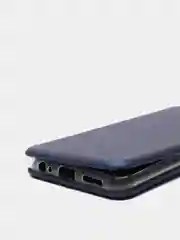 Синий чехол-книжка для Xiaomi Redmi Note 9 (Сяоми Редми Нот 9)