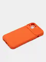 Рыжий чехол для iPhone 11, 13, 12, Pro, Max, Mini, защита камеры, бархатный