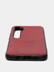 Красный чехол из эко кожи с карманом Xiaomi Redmi K20 Mi 9T 9se CC9 A3 Lite 9 Lite CC9 Pro Note 10