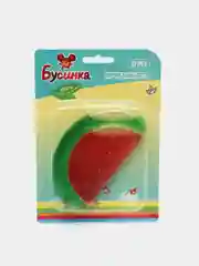 Прорезыватель -грызунок детский Бусинка "Арбуз" с водой