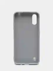 Серый чехол Samsung Galaxy A01 / M01, Галакси А01 / М01 силиконовый матовый с мягким подкладом