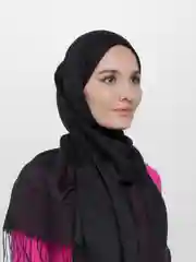 Черный тонкий кашемир