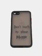 Серый чехол матовый на телефон "Гарри Поттер" для iPhone 7/8 Plus XR 11 12 mini PRO 13