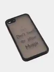 Серый чехол матовый на телефон "Гарри Поттер" для iPhone 7/8 Plus XR 11 12 mini PRO 13
