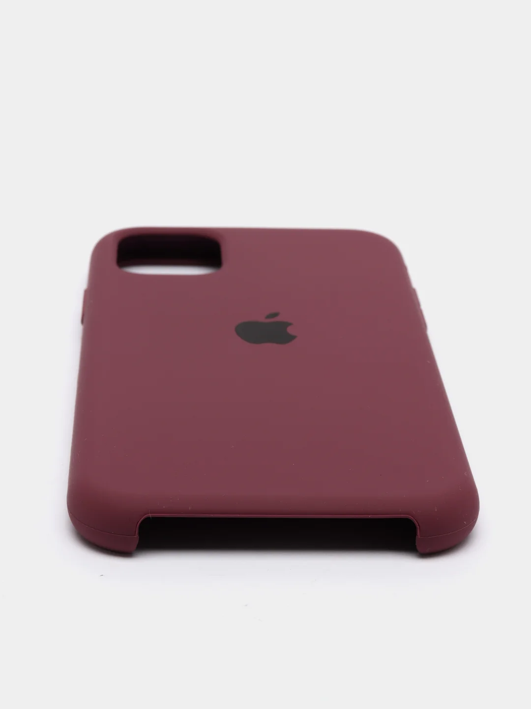 Тёмно-бордовый чехол Silicone Case для iPhone 11