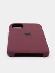 Тёмно-бордовый чехол Silicone Case для iPhone 11