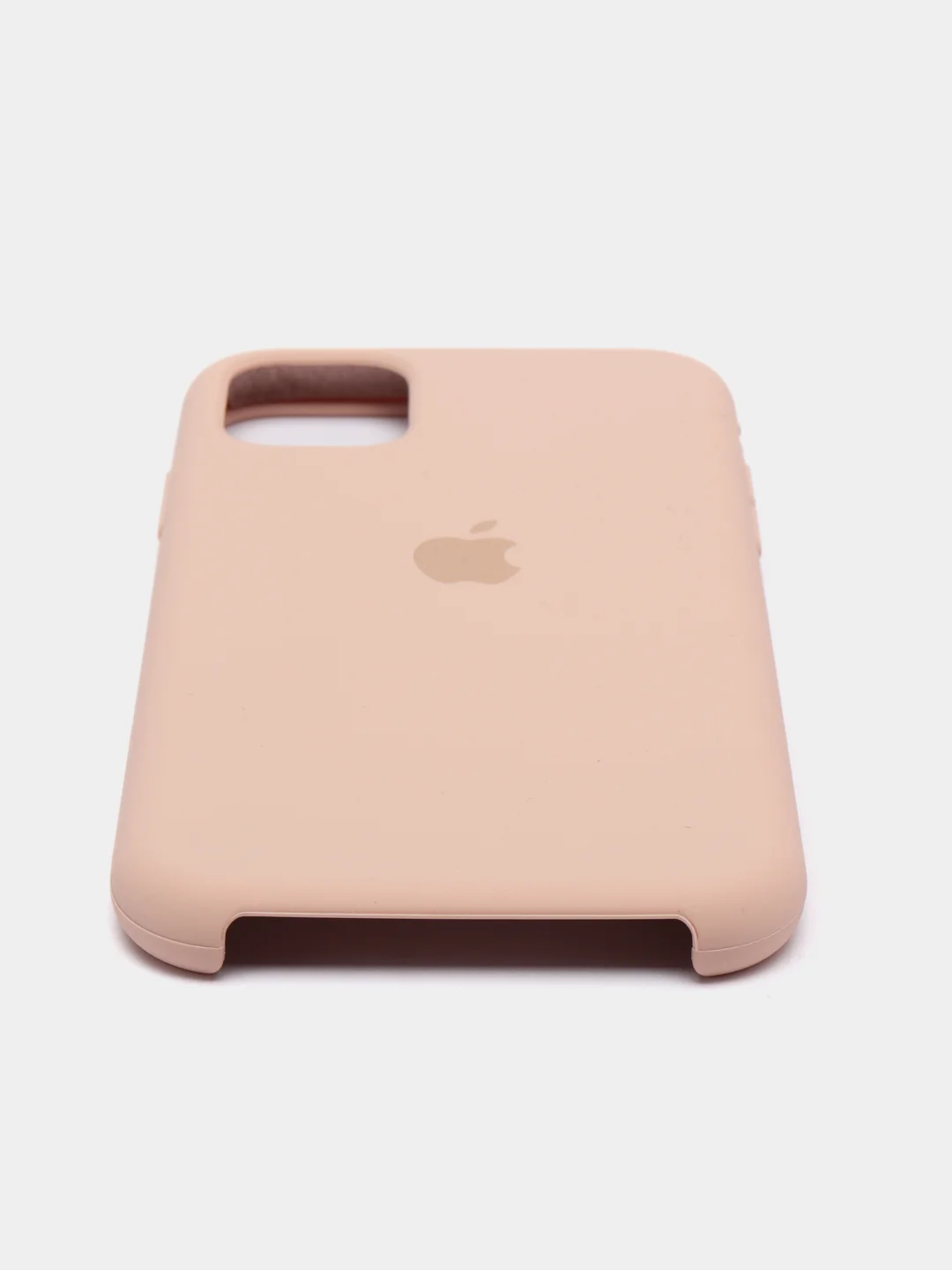 Бежевый чехол Silicone Case для iPhone 11