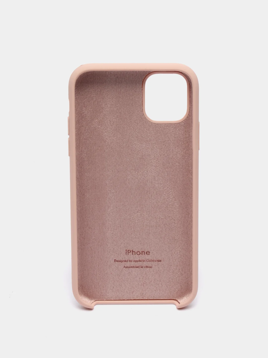 Бежевый чехол Silicone Case для iPhone 11