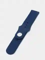 Темно-синий силиконовый ремешок для Samsung Galaxy Watch 3, 41 и 45 мм